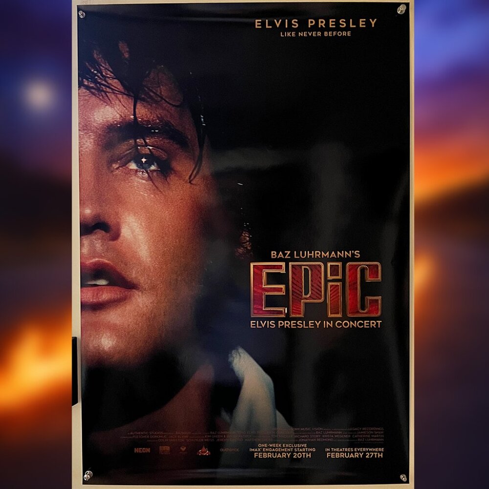 EPIC: ELVIS PRESLEY IN CONCERT (2026) - ORIGINAL SINGLE SIDED MOVIE POSTER